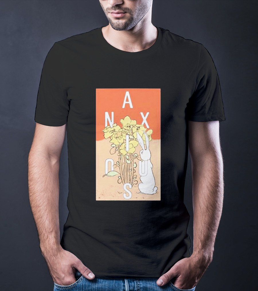 Anxious Tour 2026 Bouquet And Rabbit Summer Fall T-Shirt