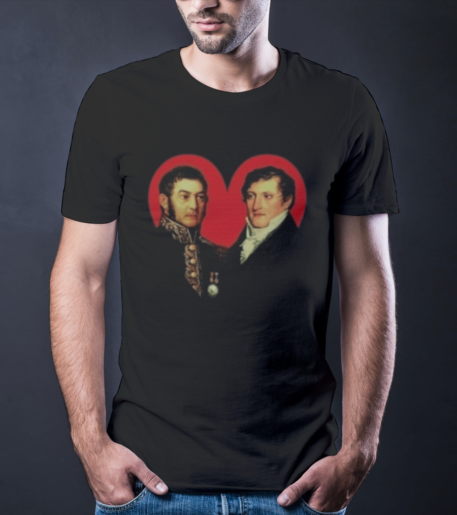 Indastudio Store Belgrano San Martin Heart T-Shirt
