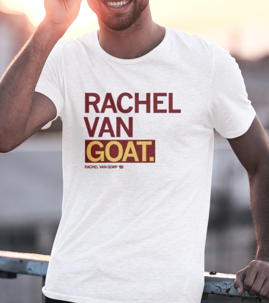 Rachel Van Gorp GOAT Iowa State Cyclones Sports Legend T-Shirt