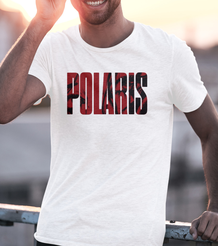 Armada Store Polaris Extermination Graphic Red And Black T-Shirt
