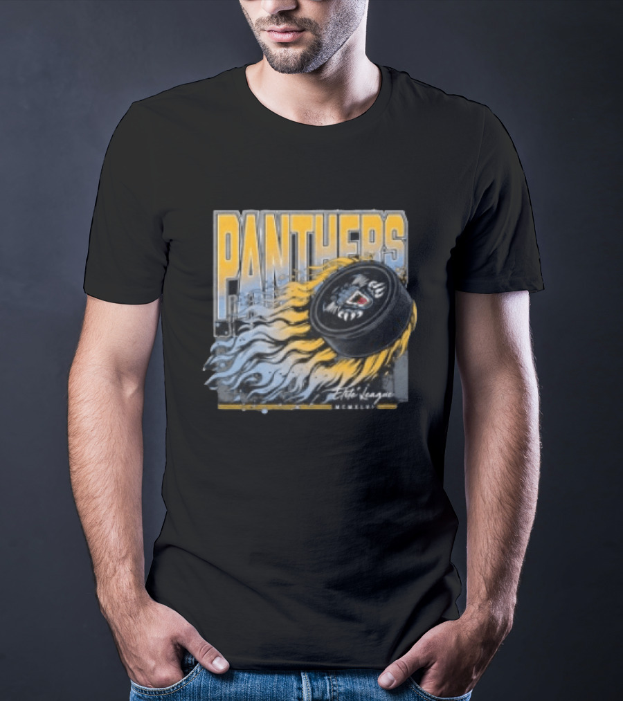 Panthers Store 26 27 Puck Elite League T-Shirt