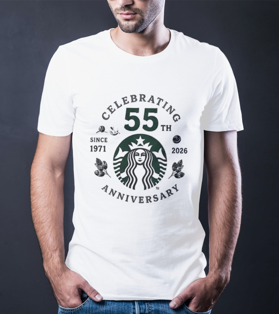 Celebrating 55th Anniversary Since 1971 To 2026 T-Shirt