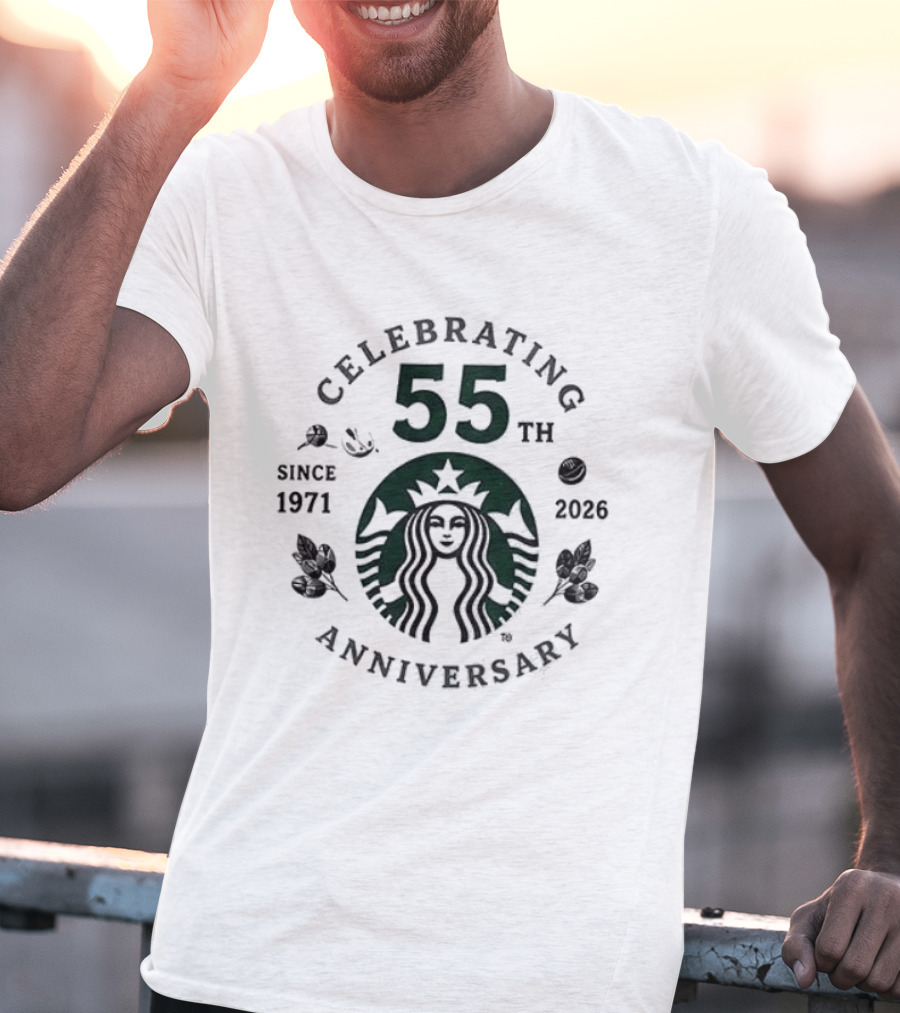 Celebrating 55th Anniversary Since 1971 To 2026 T-Shirt