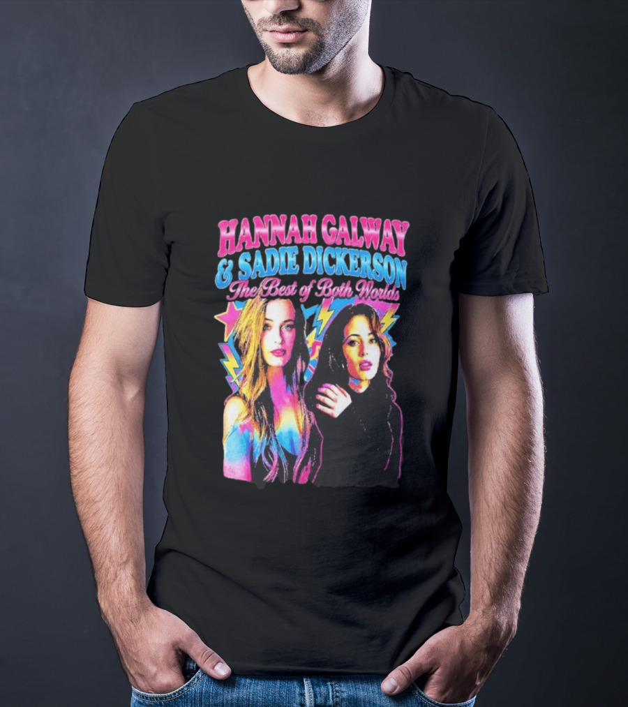 Hannah Galway Sadie Dickerson The Best Of Both Worlds Vibrant Pop T-Shirt
