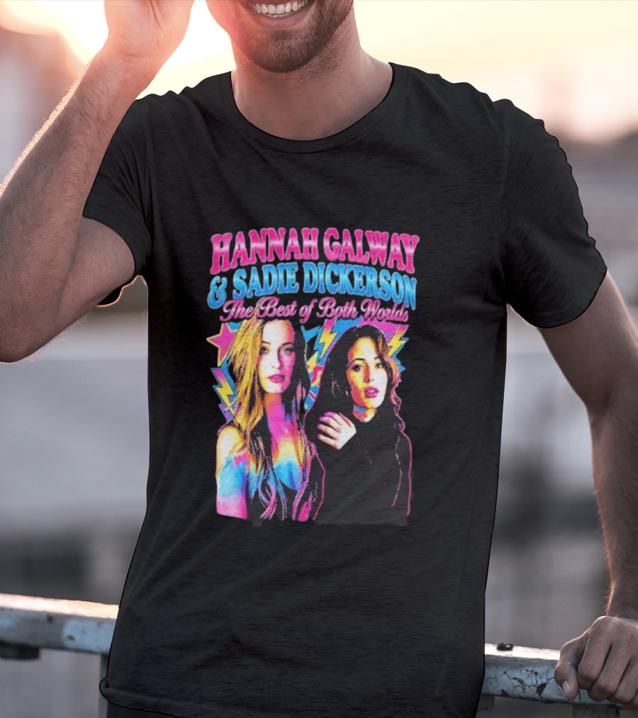 Hannah Galway Sadie Dickerson The Best Of Both Worlds Vibrant Pop T-Shirt
