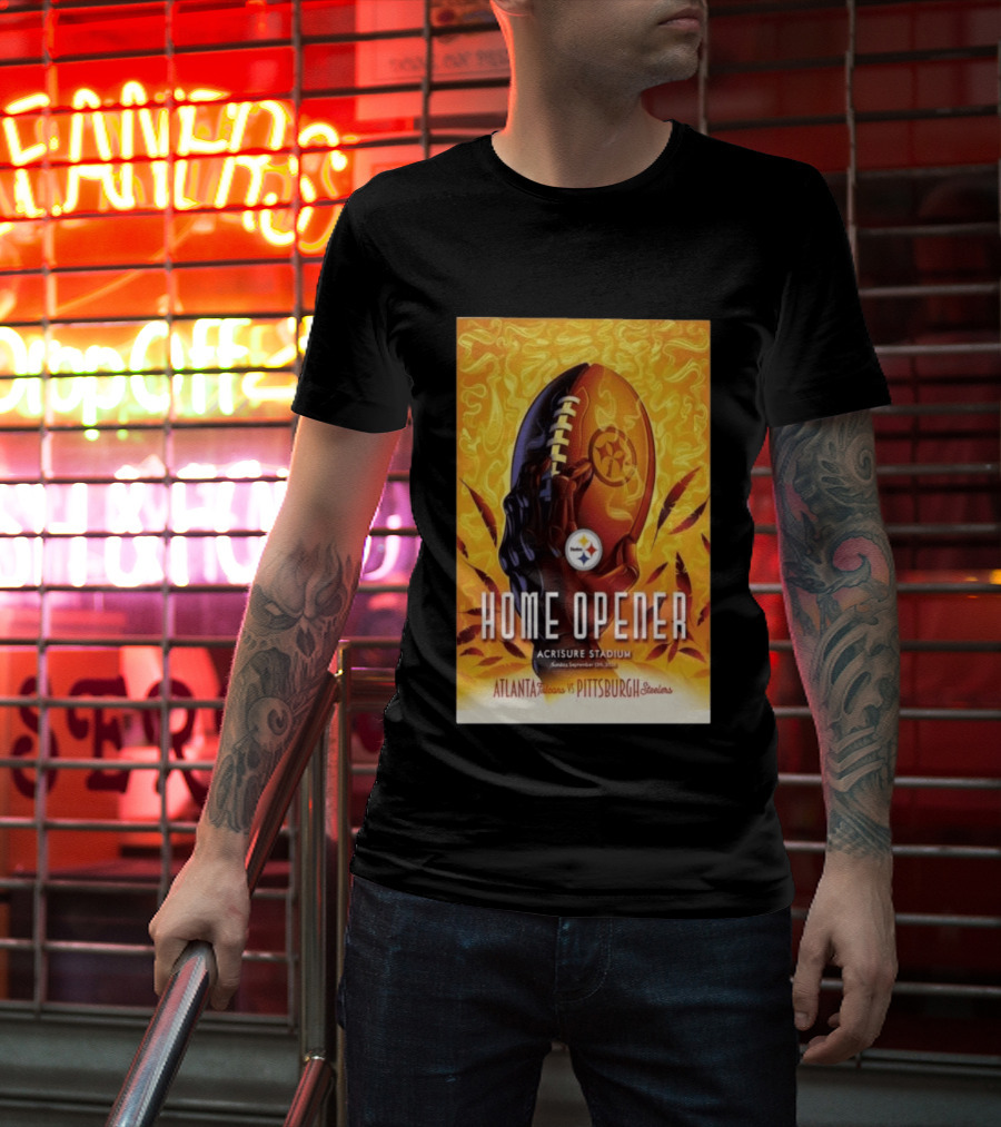 Atlanta Falcons Vs Pittsburgh Steelers Home Opener Acrisure Stadium September 13 2026 T-Shirt