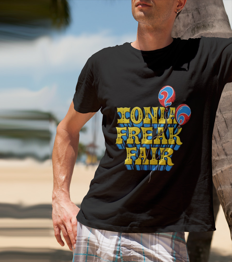 Billy Strings Ionia Freak Fair Music Festival Balloons 2024 T-Shirt