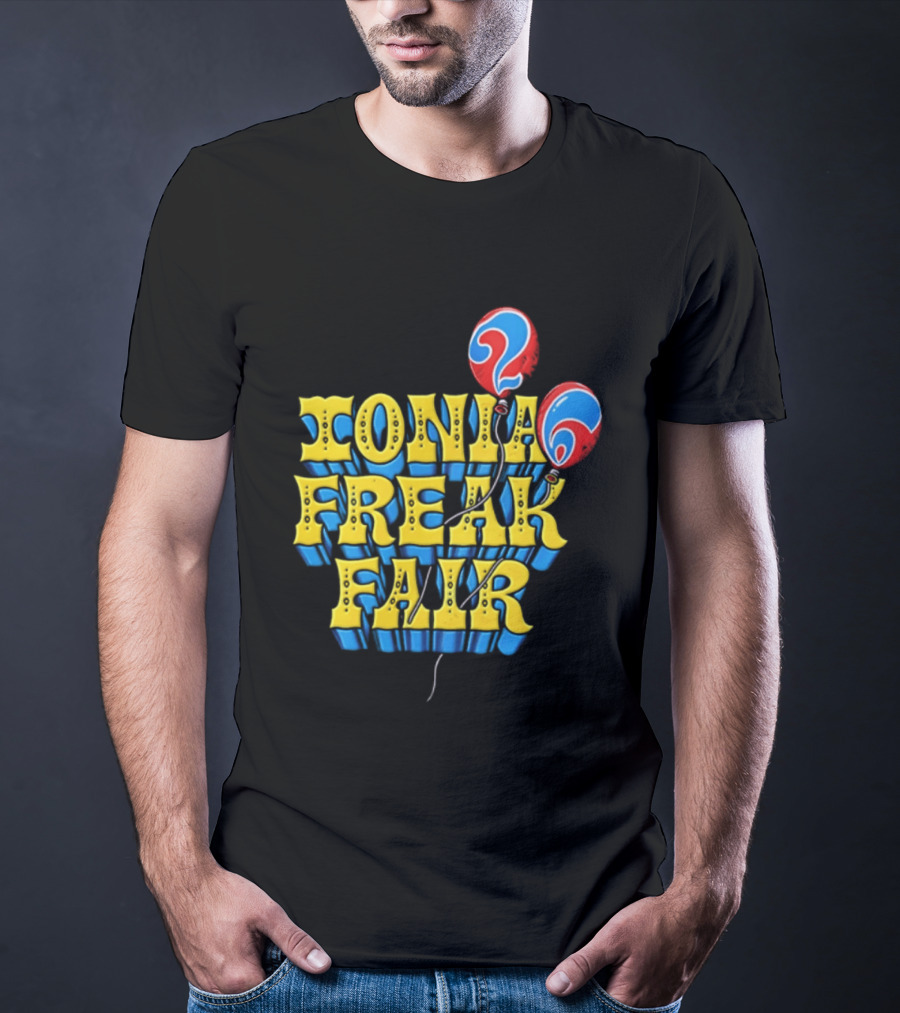 Billy Strings Ionia Freak Fair Music Festival Balloons 2024 T-Shirt