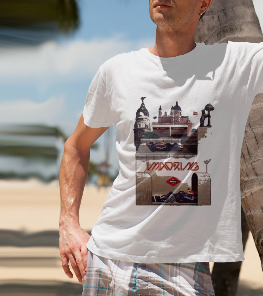 Madrid Madring Metro Formula 1 Spanish Grand Prix 2026 Red Bull Racing T-Shirt