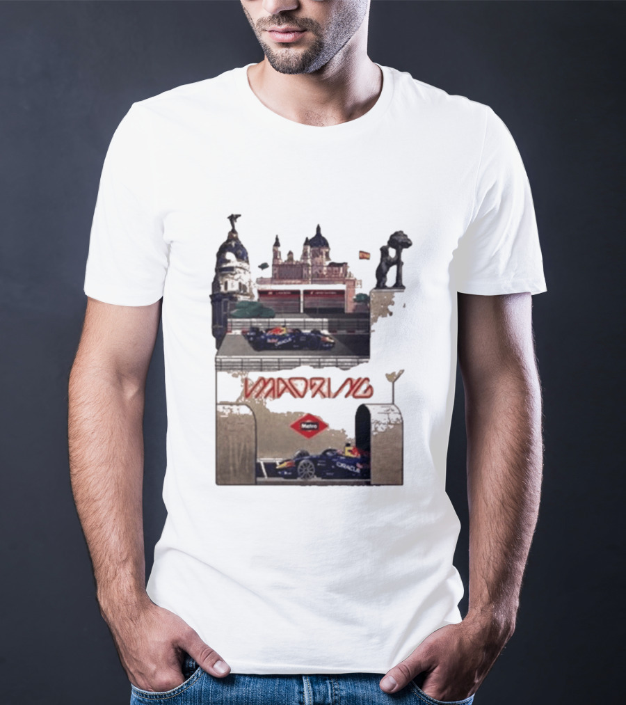 Madrid Madring Metro Formula 1 Spanish Grand Prix 2026 Red Bull Racing T-Shirt