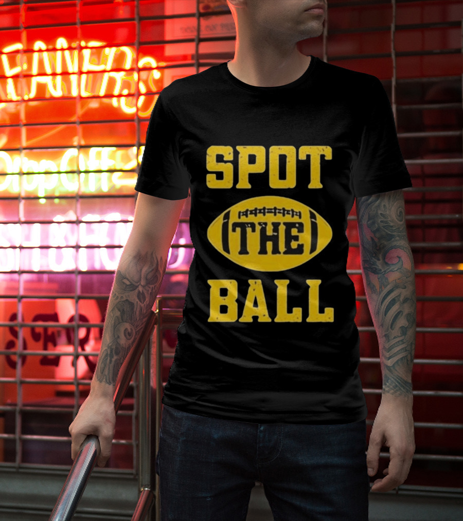 Spot The Ball LSU Football Yellow T-Shirt