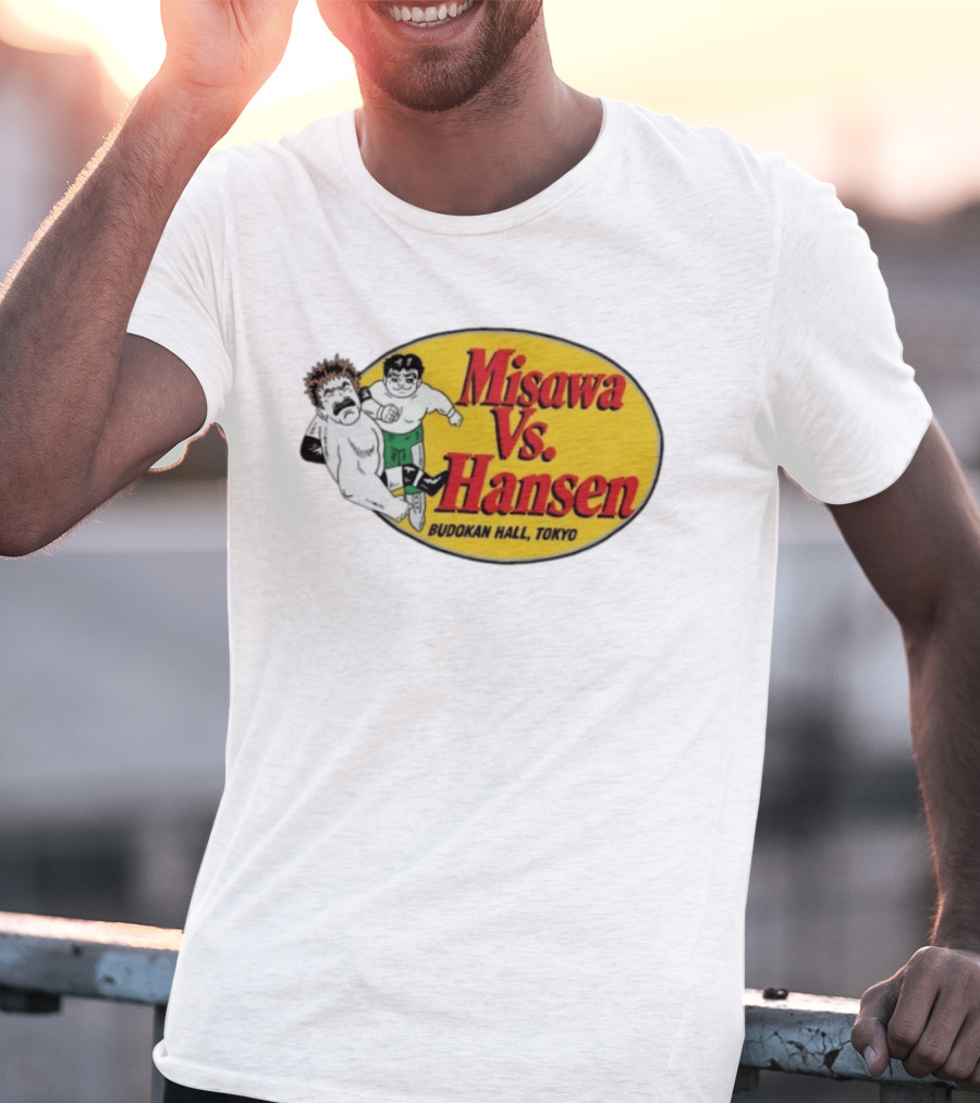 Misawa Vs Hansen Budokan Hall Tokyo T-Shirt
