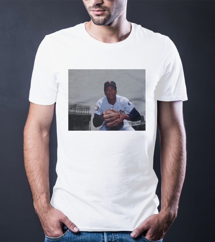 Minnesota Twins Rod Carew Baseball Memorabilia Vintage Photo Upper Deck T-Shirt