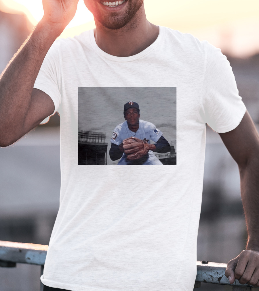 Minnesota Twins Rod Carew Baseball Memorabilia Vintage Photo Upper Deck T-Shirt