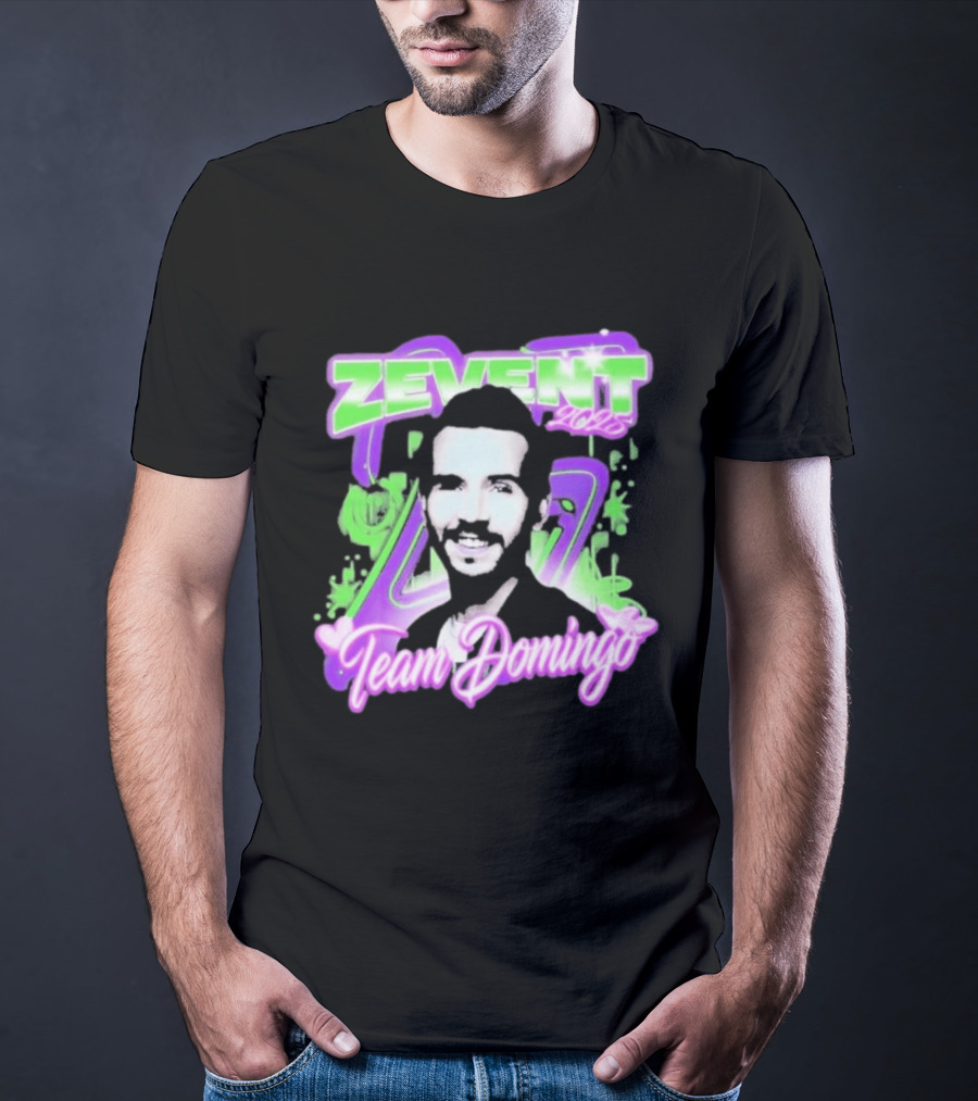 Zevent 2025 Team Domingo Event Highlights And Celebrations T-Shirt
