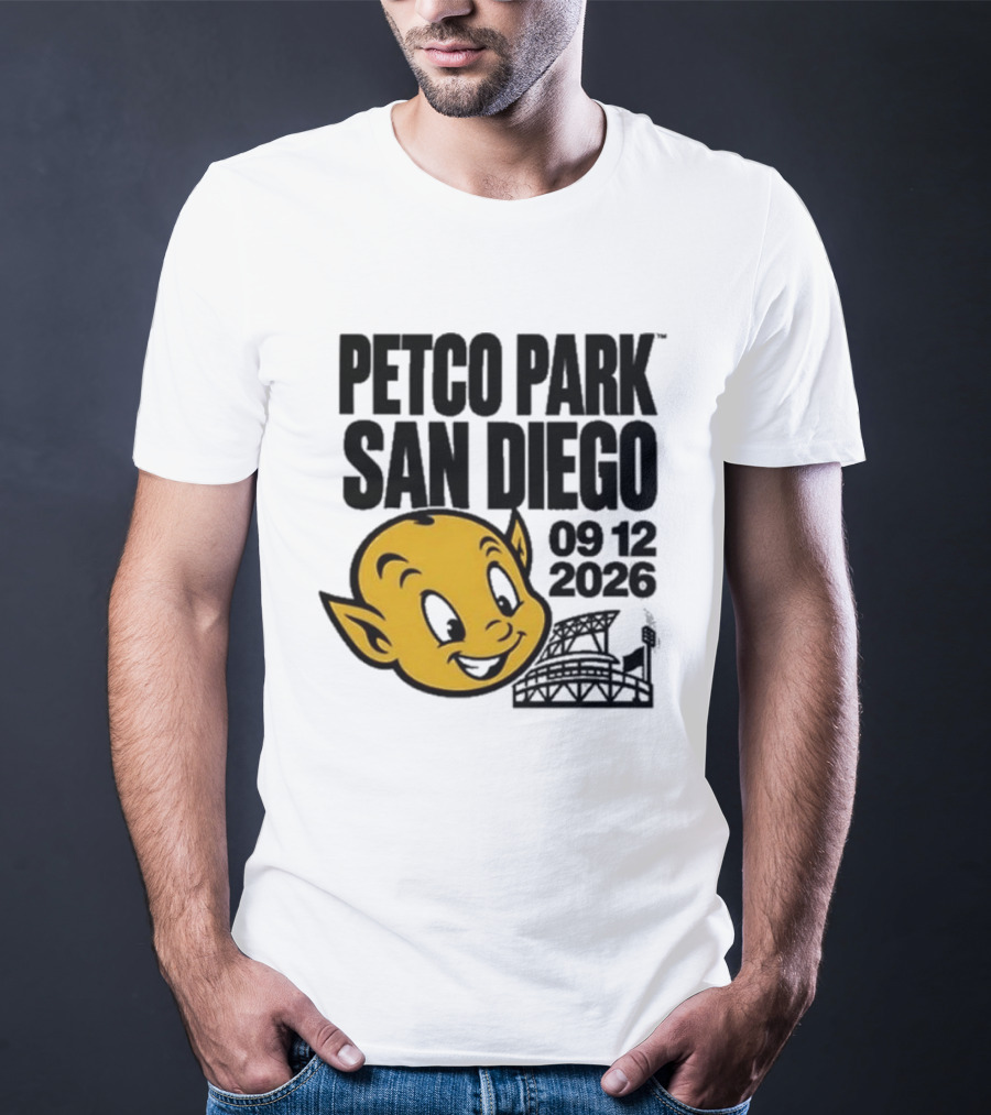 Petco Park San Diego Sep 12 2026 Event Icon With Stadium T-Shirt