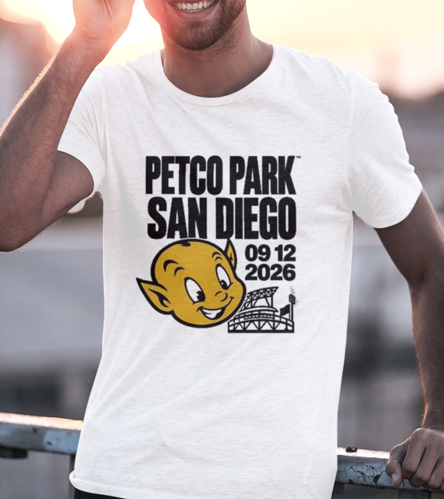 Petco Park San Diego Sep 12 2026 Event Icon With Stadium T-Shirt