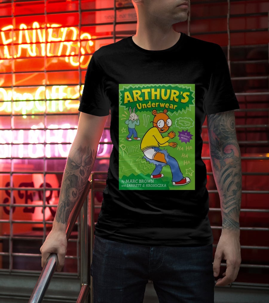 ARTHUR'S Underwear Graphic Novel By Marc Brown And Jarrett J. Krosoczka T-Shirt