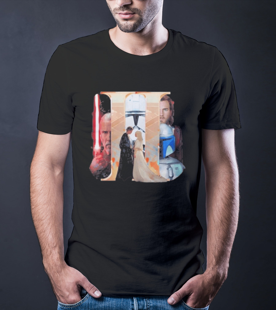 Attack Of The Clones Rebel Scum Iconic Star Wars Characters And Scenes T-Shirt