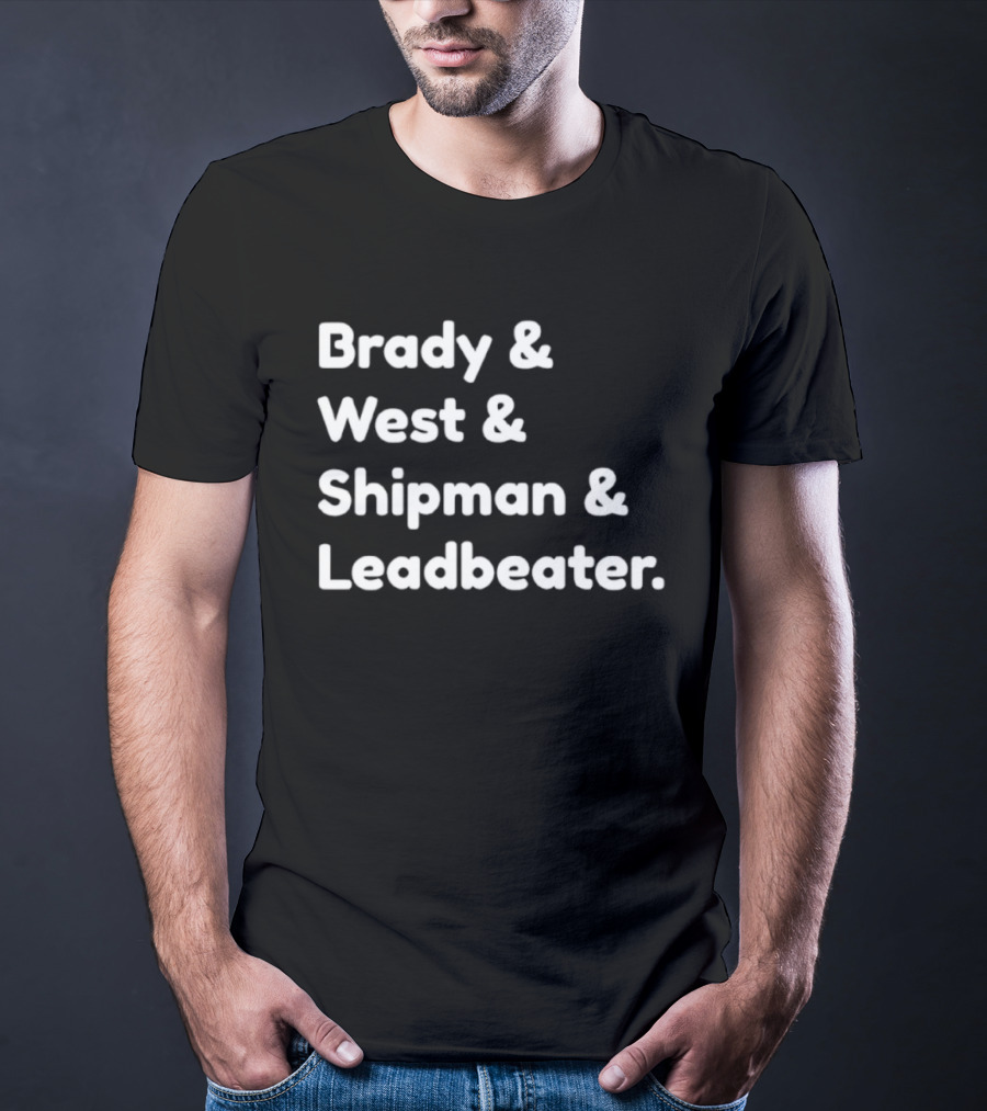 Brady West Shipman Leadbeater Names Series T-Shirt