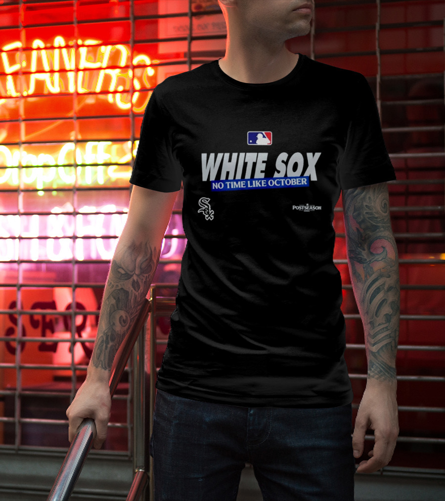 Chicago White Sox No Time Like October 2026 MLB Postseason Authentic Collection Legend T-Shirt
