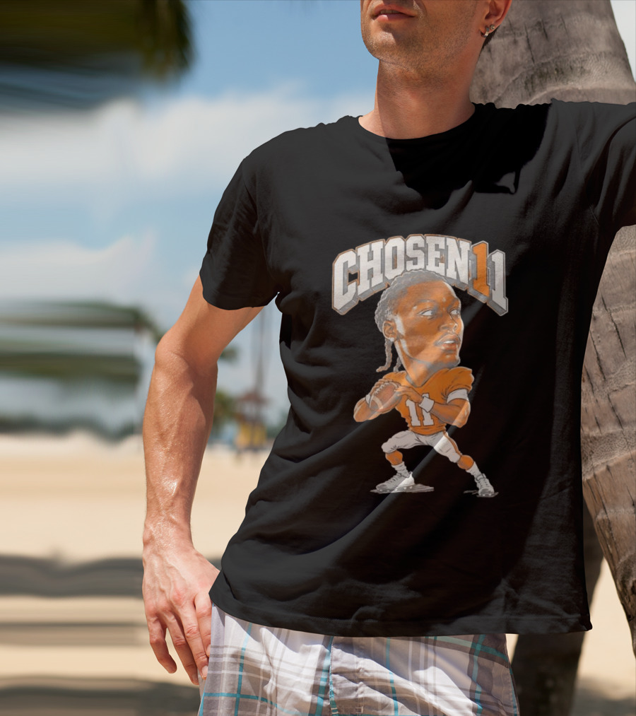 Chosen 11 Tennessee Football Talk Nico Iamaleava Quarterback T-Shirt