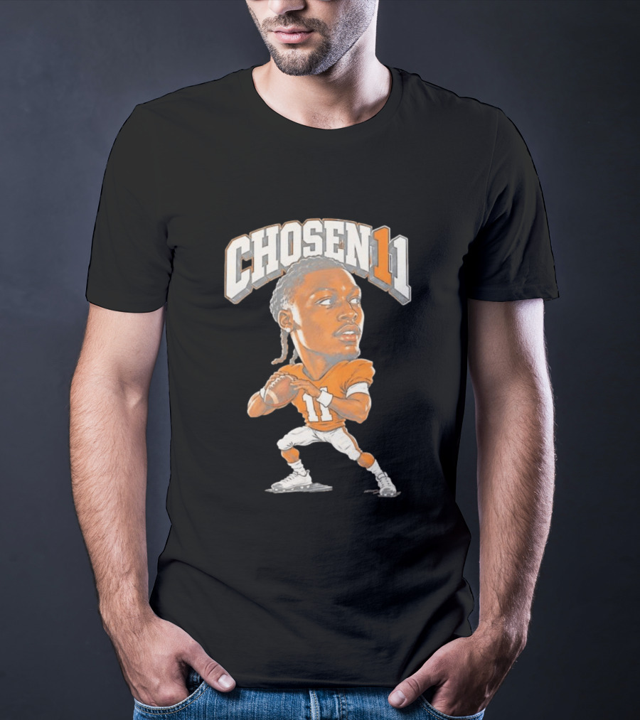 Chosen 11 Tennessee Football Talk Nico Iamaleava Quarterback T-Shirt