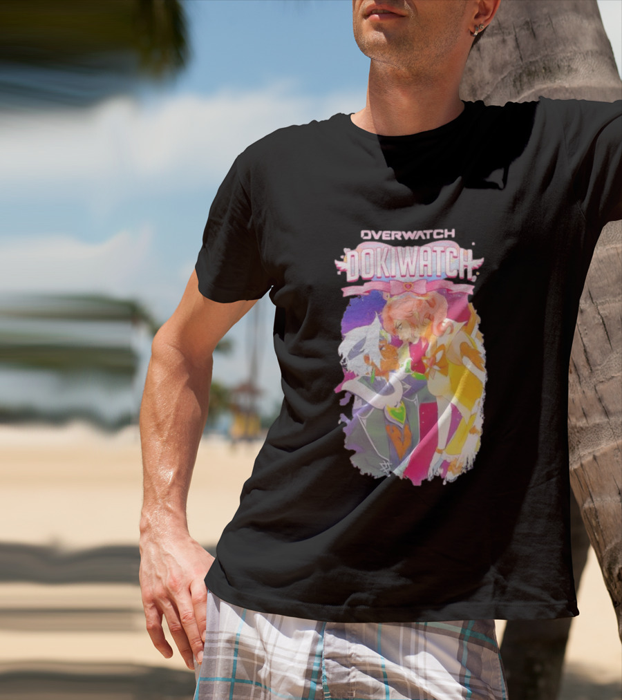Overwatch Doki Anime Magical Girl Romance T-Shirt