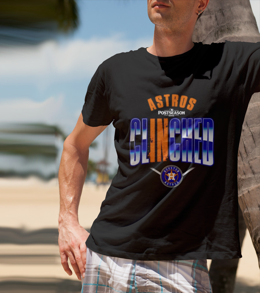 Houston Astros Postseason Clinched 2026 T-Shirt