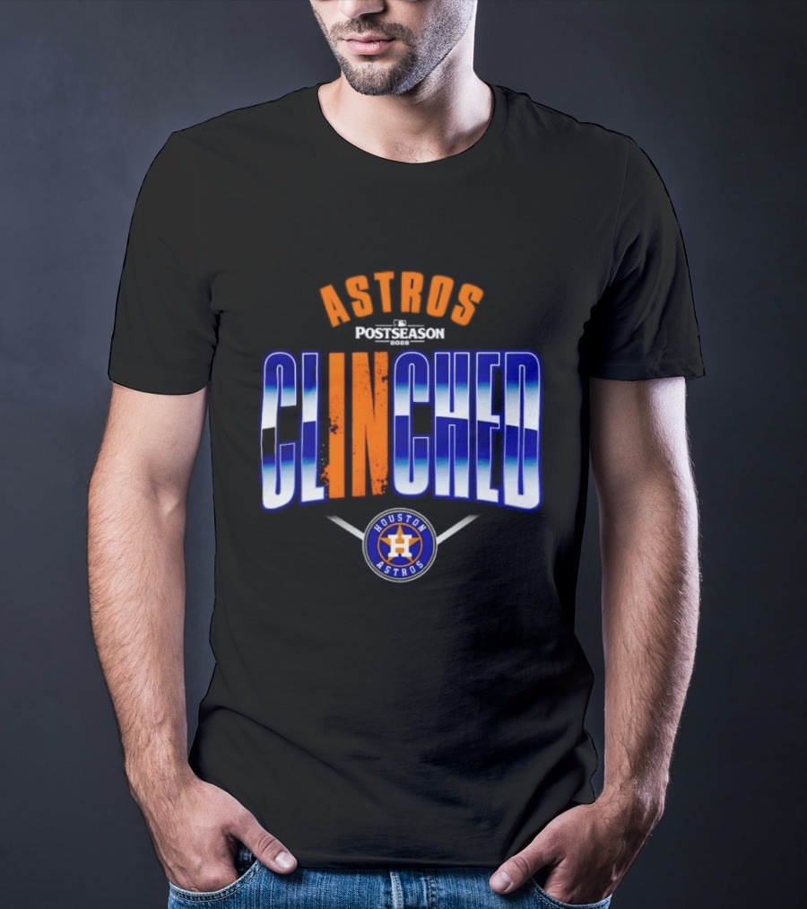 Houston Astros Postseason Clinched 2026 T-Shirt