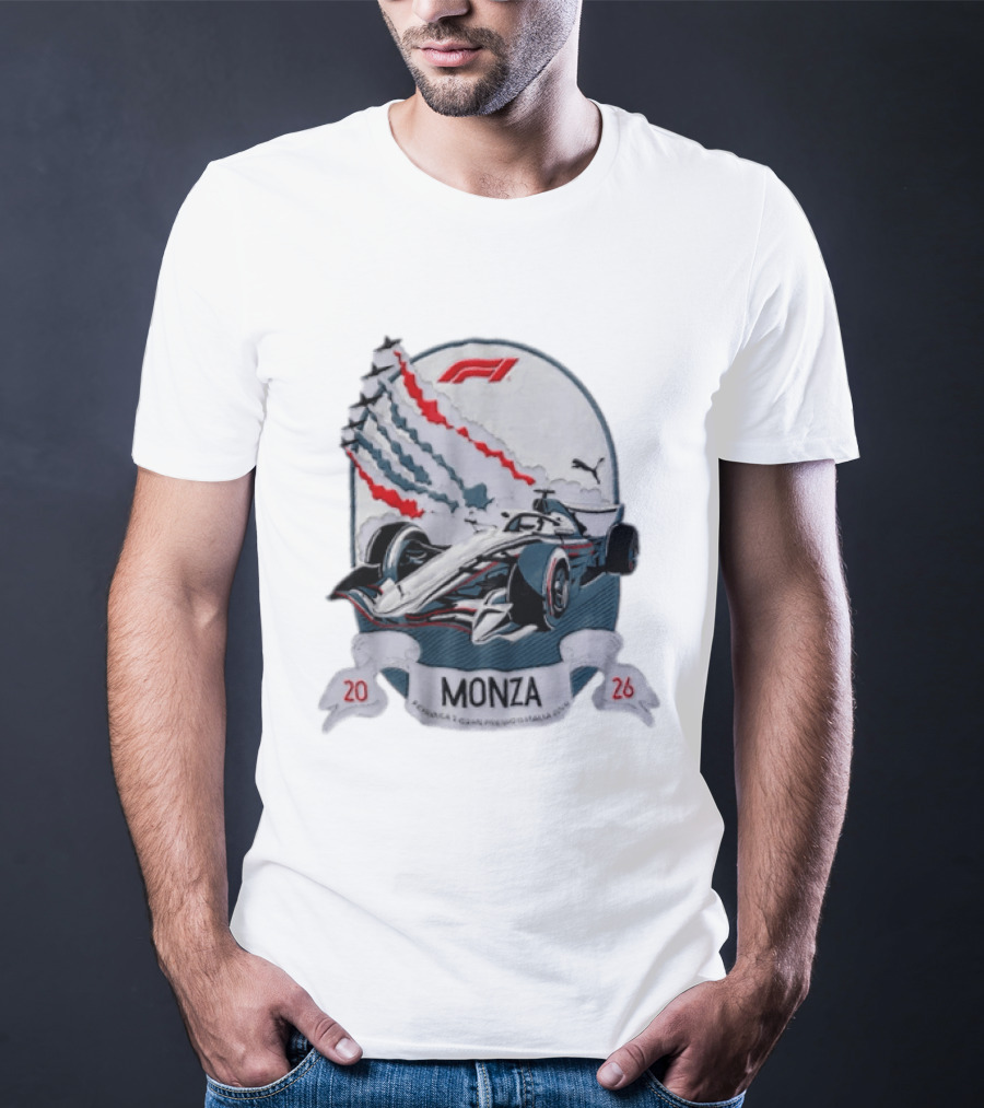F1 Monza 2026 Italian Grand Prix Puma Racing Car T-Shirt