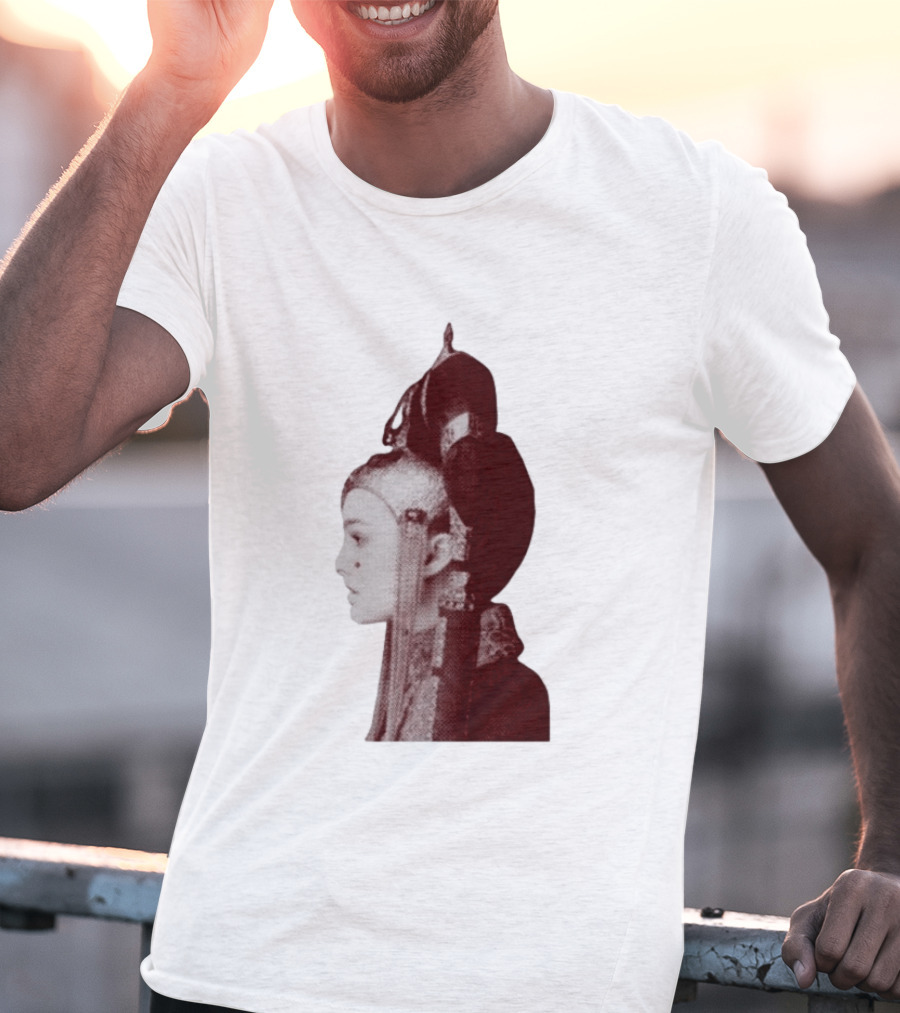 Queen Amidala Profile Bootleg Style Vintage Aesthetic T-Shirt