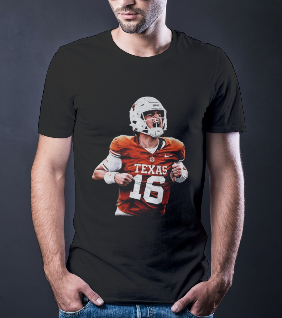 Arch Manning Texas Longhorns Comeback Victory Over OSU T-Shirt