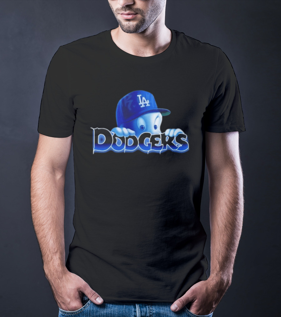 LA Dodgers Lil Casper Halloween Spirit T-Shirt