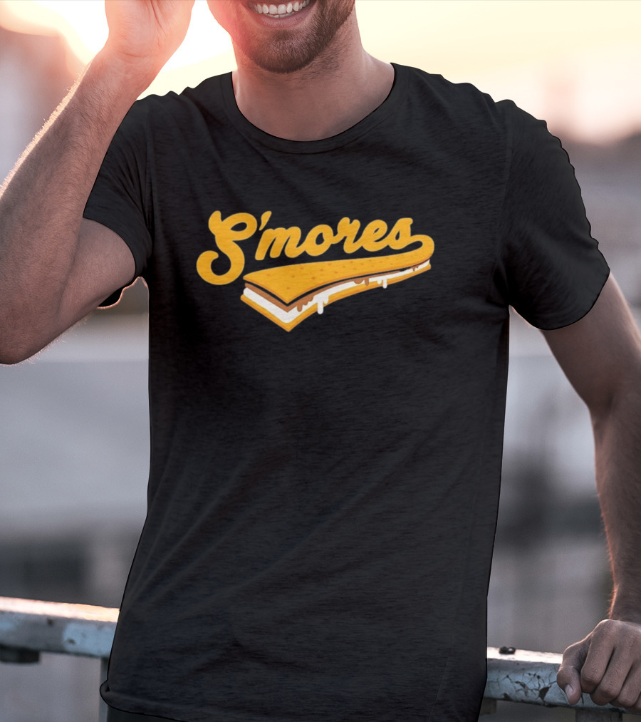 S'mores Campfire Treat Dessert Chocolate Marshmallow Graham Cracker T-Shirt