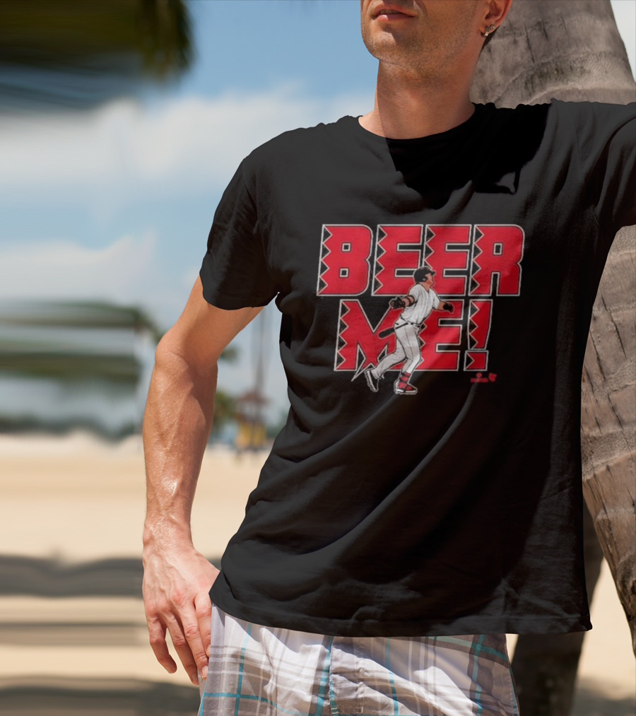 Beer Me Baseball Humor Seth Beer Playful T-Shirt