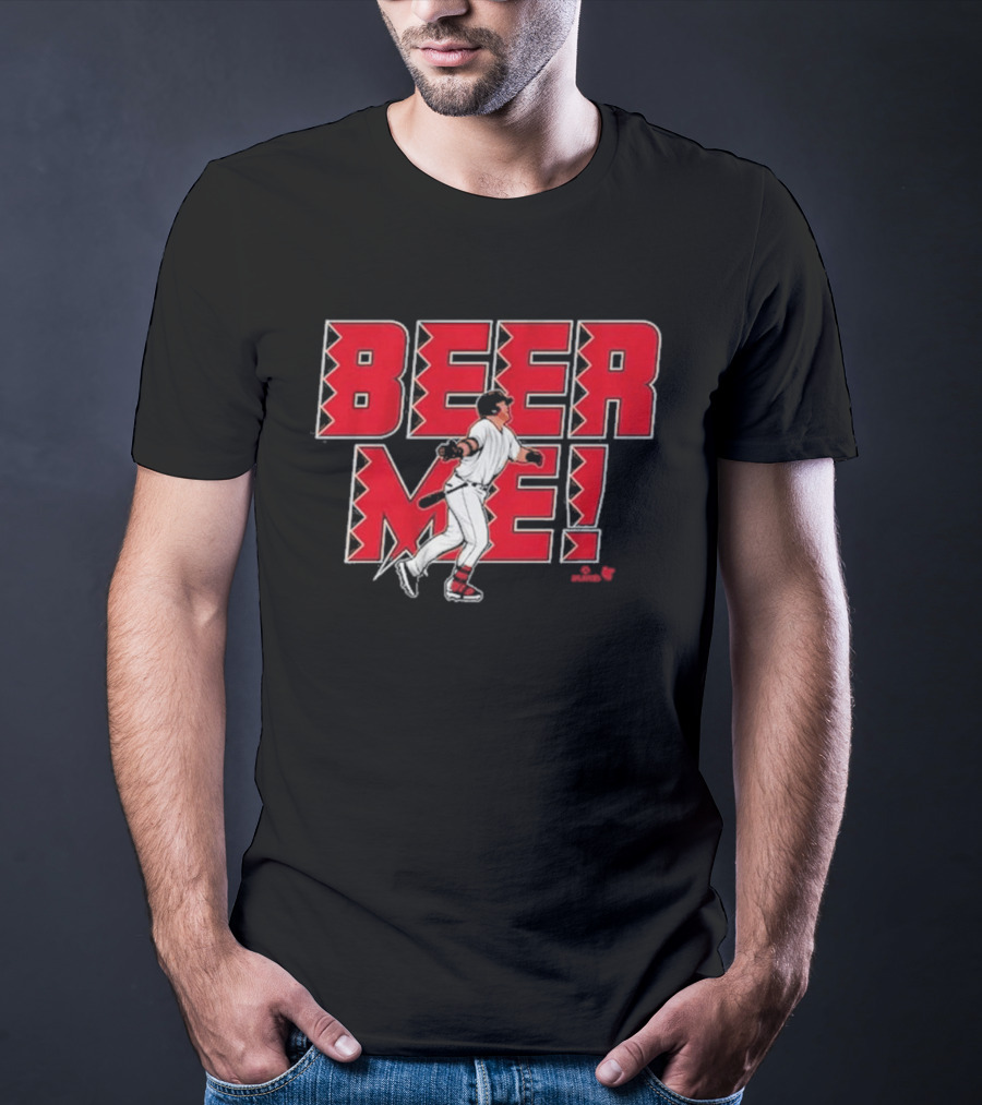 Beer Me Baseball Humor Seth Beer Playful T-Shirt