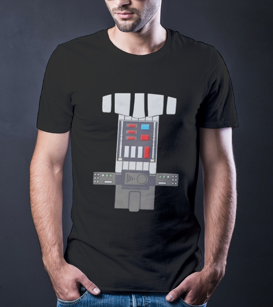 Star Wars Darth Vader Armor Chest Box Control Panel Suit Accessories T-Shirt