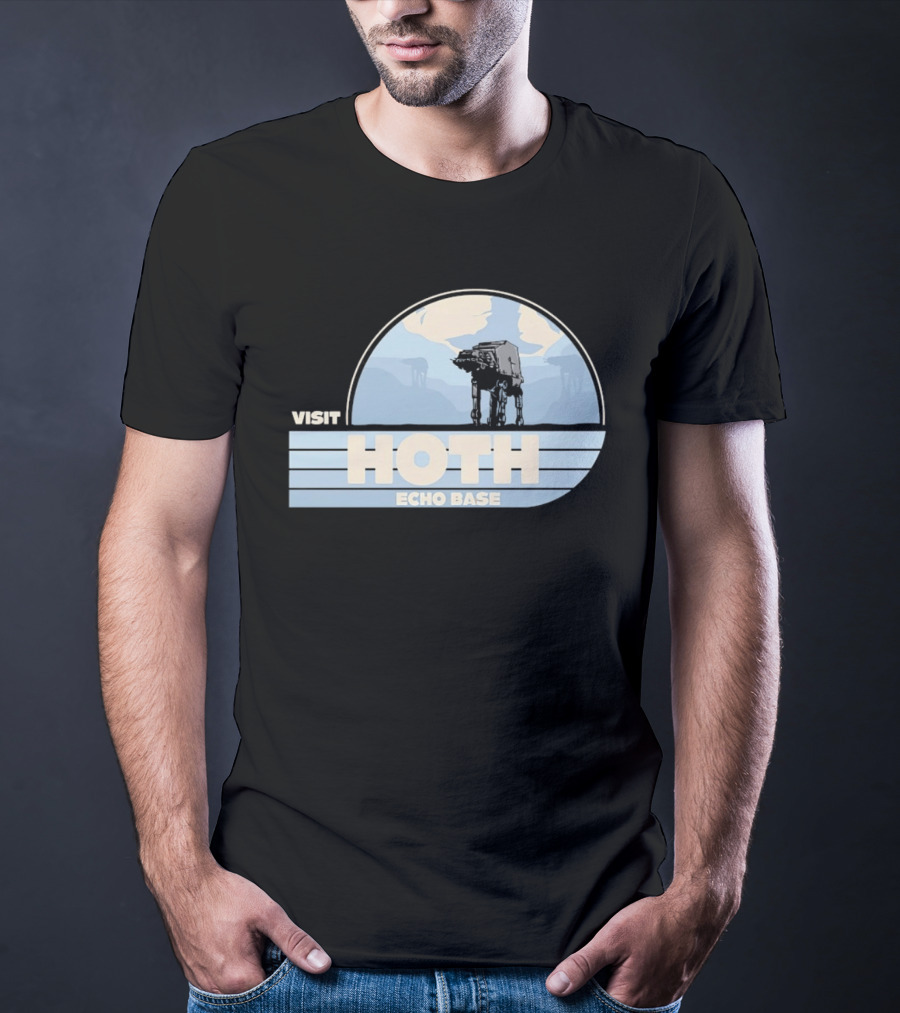 Visit Hoth Echo Base Star Wars AT AT Adventure T-Shirt