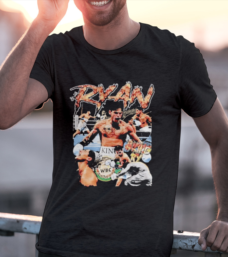 Ryan Garcia WBC Boxing Champion Explosive Action Montage T-Shirt