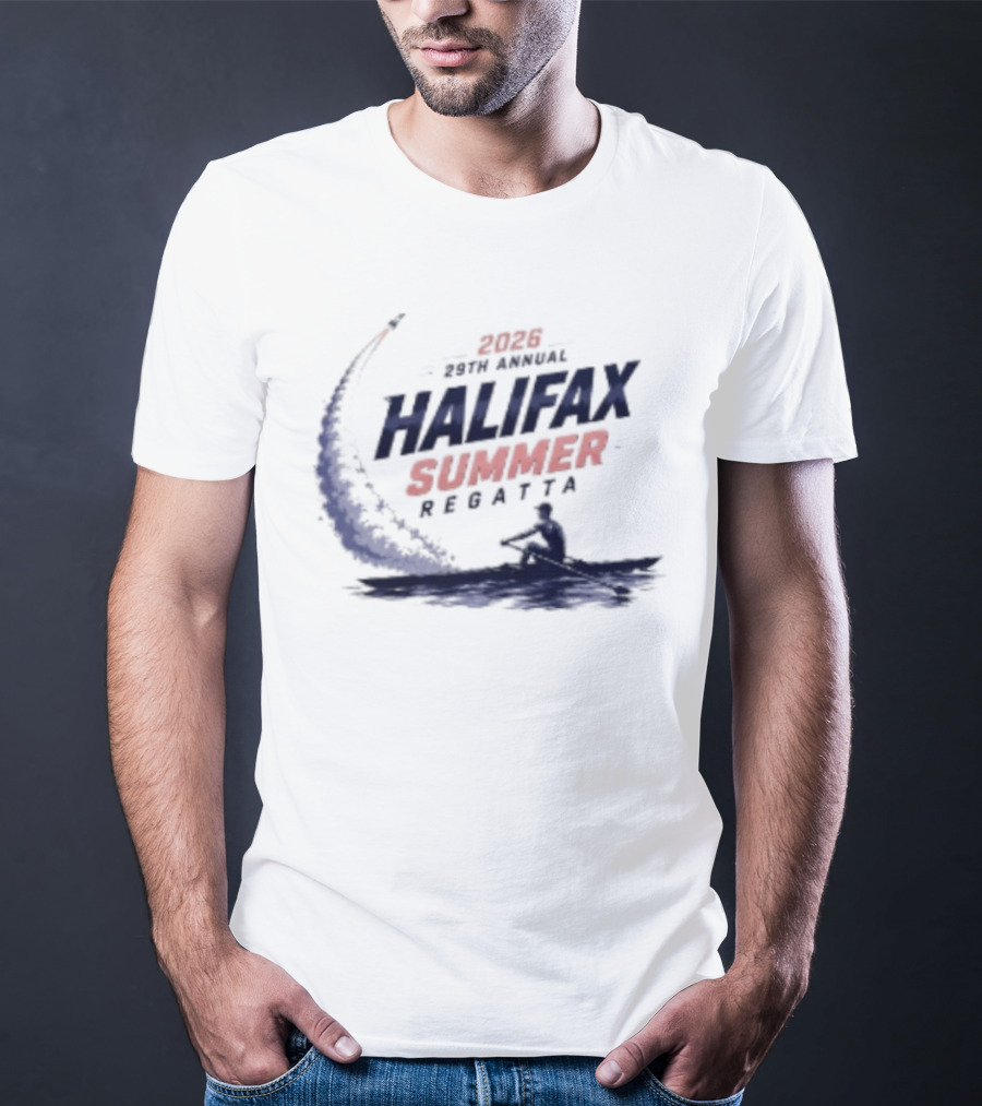 29th Annual Halifax Summer Regatta 2026 Event With Kayak T-Shirt