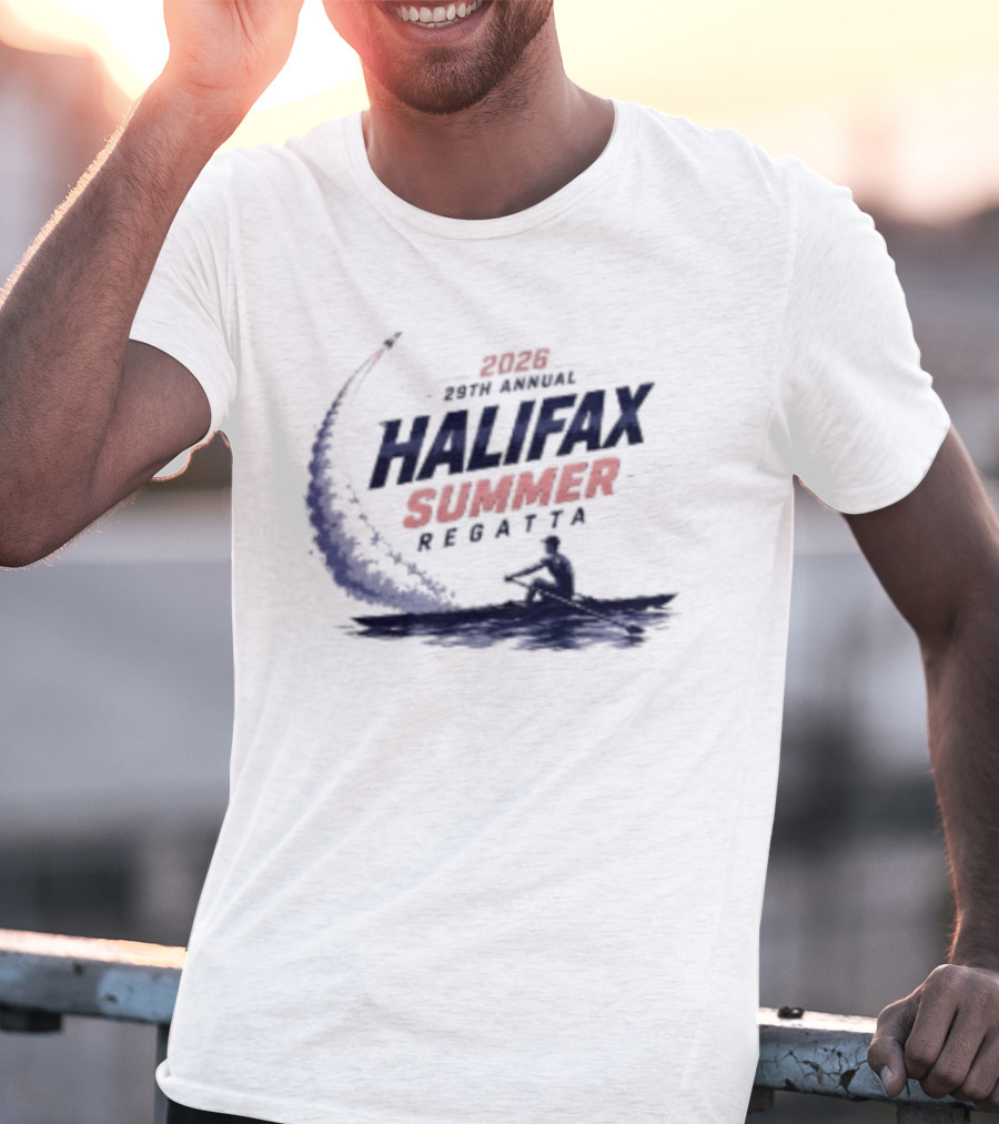 29th Annual Halifax Summer Regatta 2026 Event With Kayak T-Shirt
