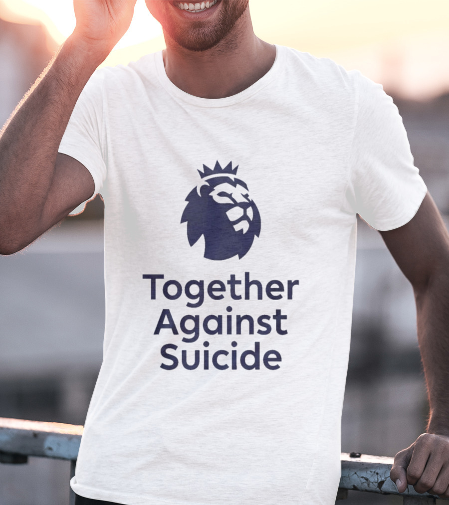 Aston Villa Premier League Together Against Suicide T-Shirt