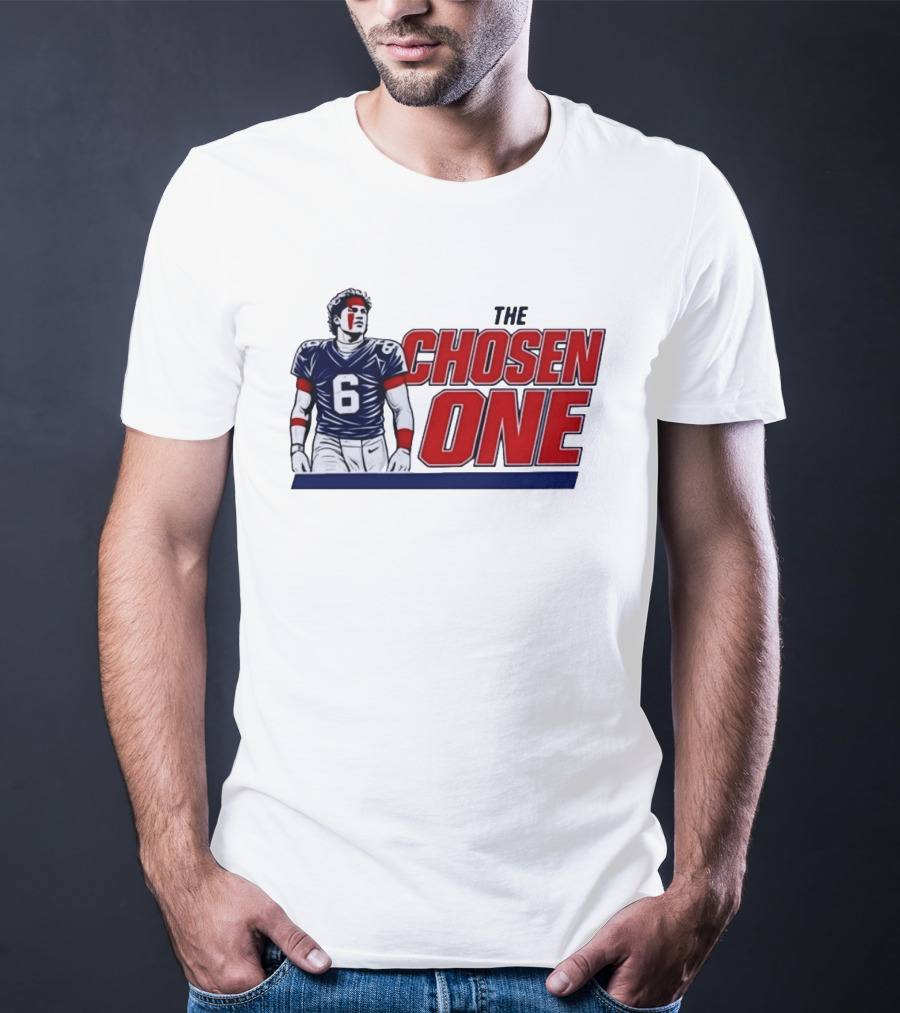 Baker Mayfield The Chosen One Tampa Bay Buccaneers Number 6 NFL Player T-Shirt