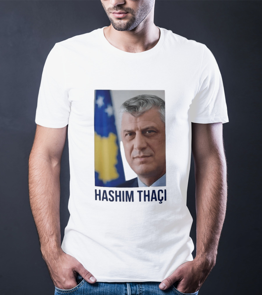 Hashim Thaci Kosovo Flag T-Shirt