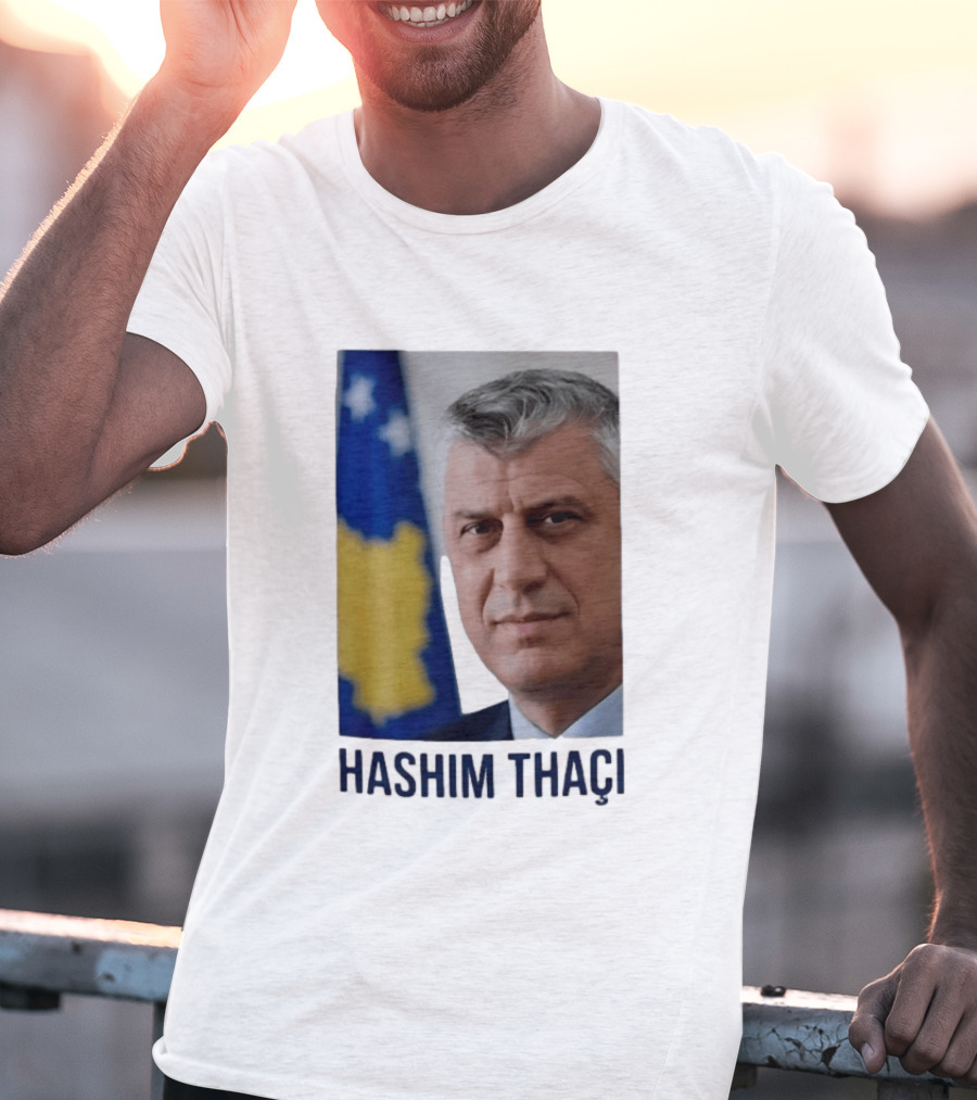 Hashim Thaci Kosovo Flag T-Shirt
