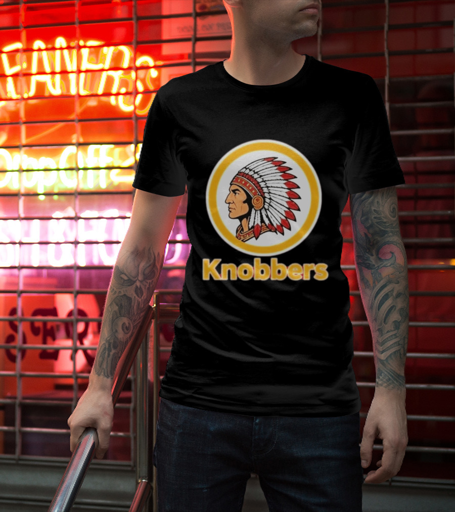 Washington Redskins Knobbers Native American Head T-Shirt