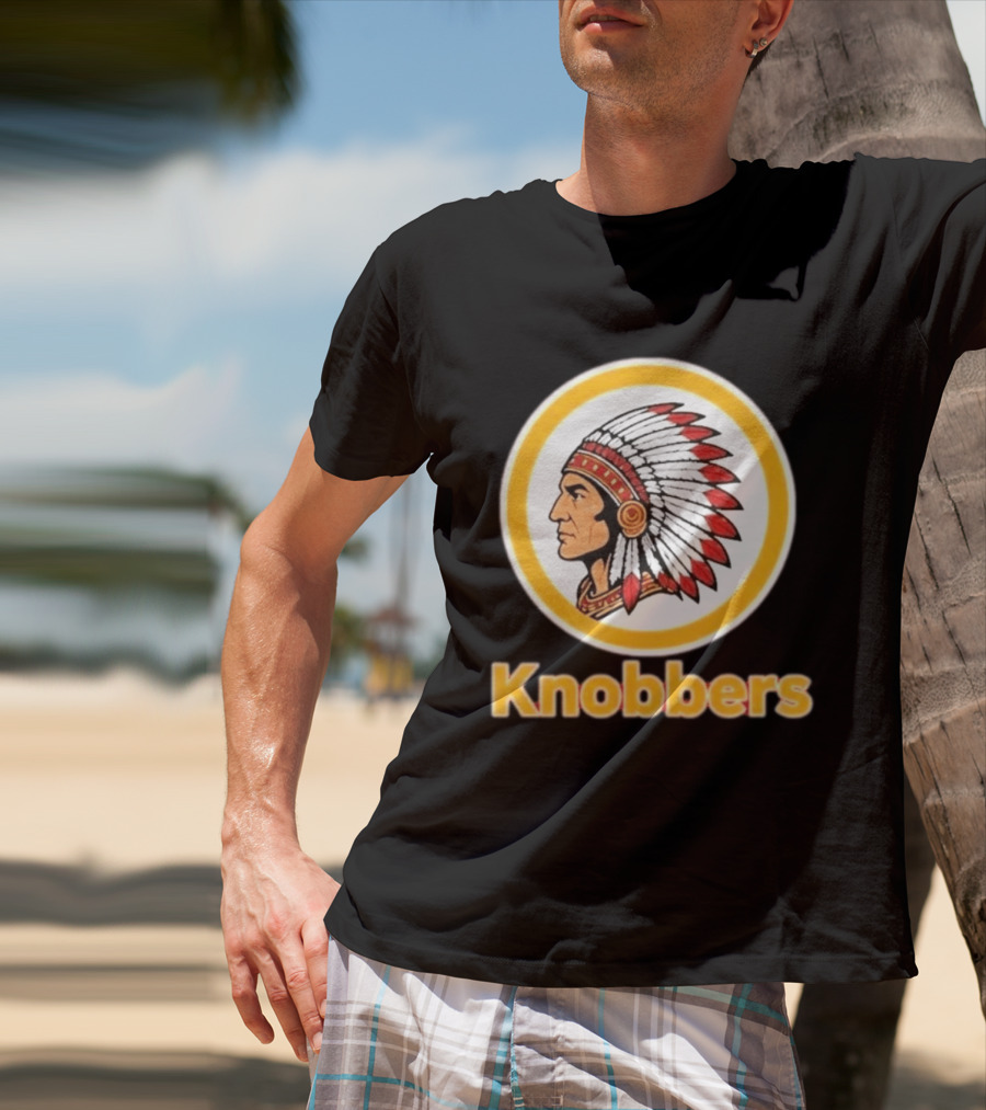 Washington Redskins Knobbers Native American Head T-Shirt
