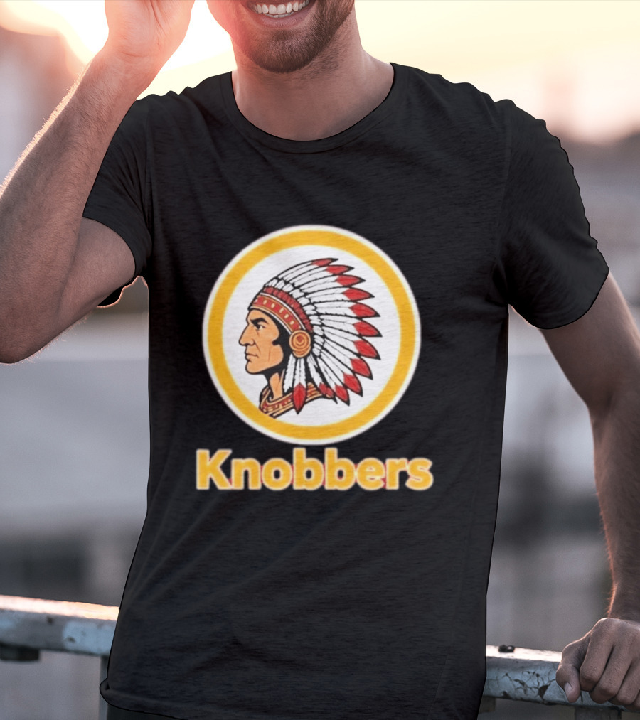 Washington Redskins Knobbers Native American Head T-Shirt