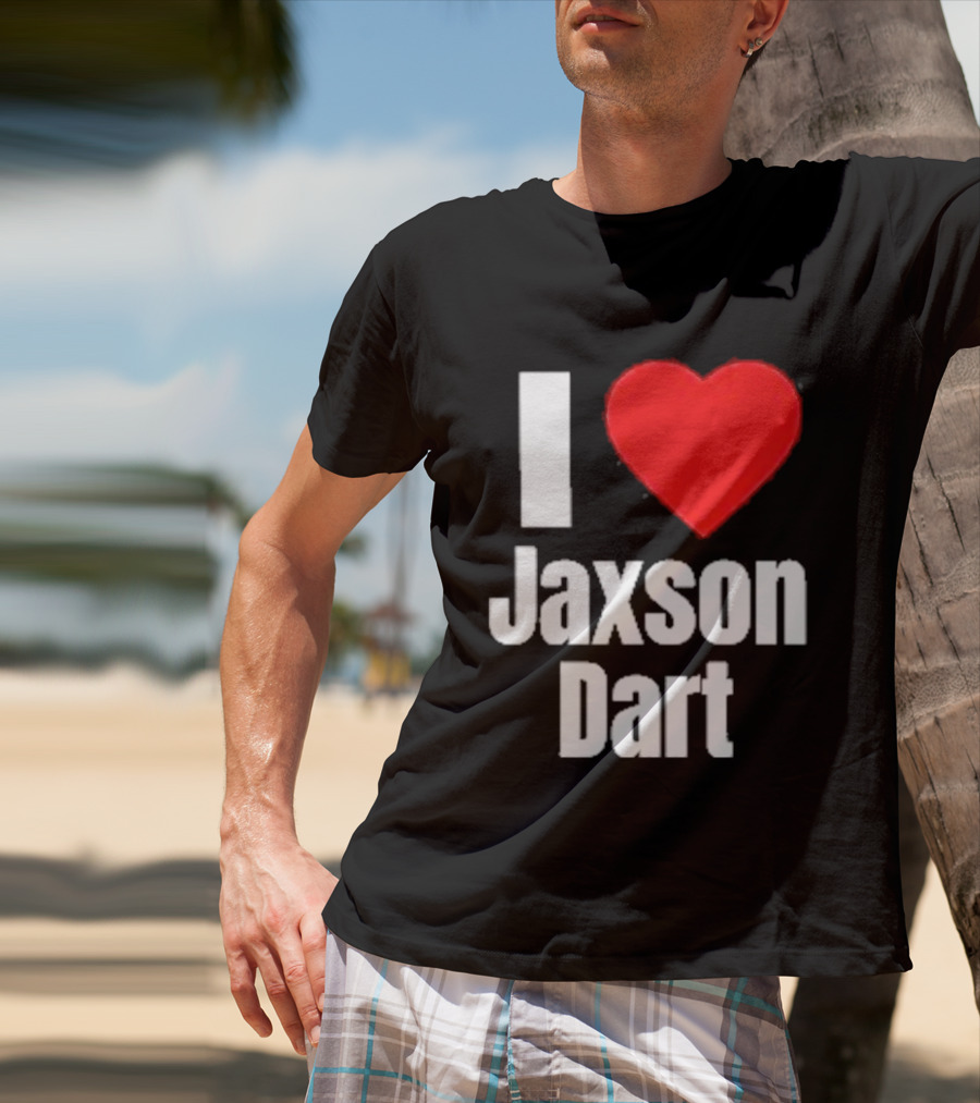 I Heart Jaxson Dart Fan Support T-Shirt